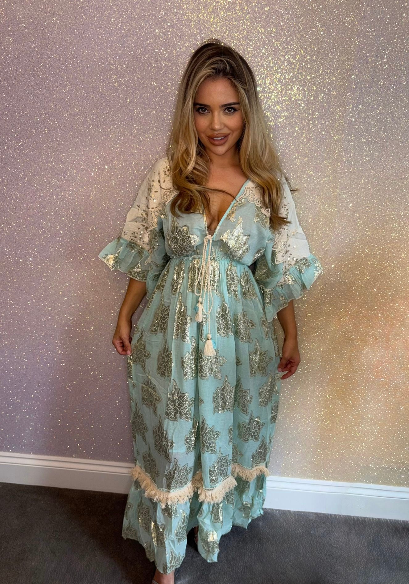 The ‘Megan’ Maxi Boho Dress perfect