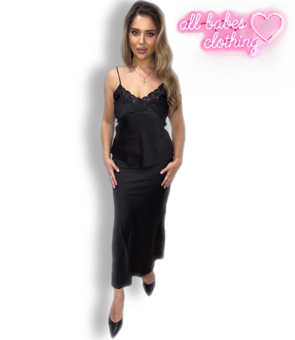 The ‘Nell’ Satin Co Ord Set